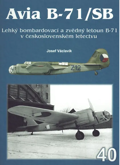 Obálka publikace Avia B-71/SB