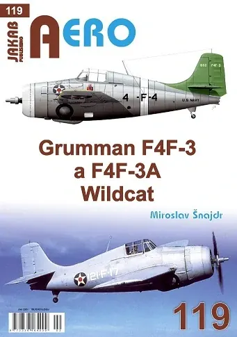 Obálka publikace Grumman F4F-3 a F4F-3A Wildcat