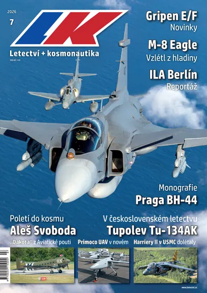 Obálka publikace Letectví + kosmonautika 7/2026
