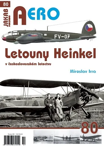 Obálka publikace Letouny Heinkel v československém letectvu