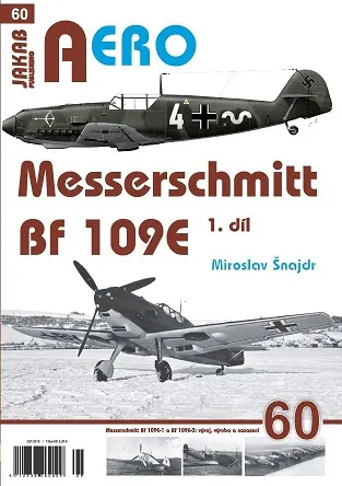 Obálka publikace Messerschmitt Bf 109E – 1. díl