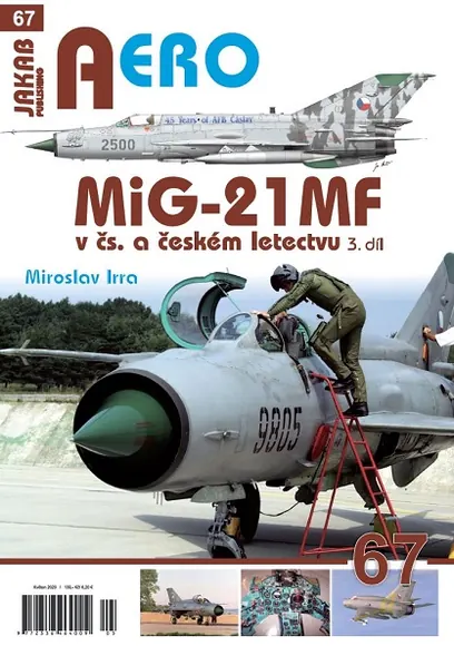 Obálka publikace MiG-21MF v čs. a českém letectvu – 3. díl