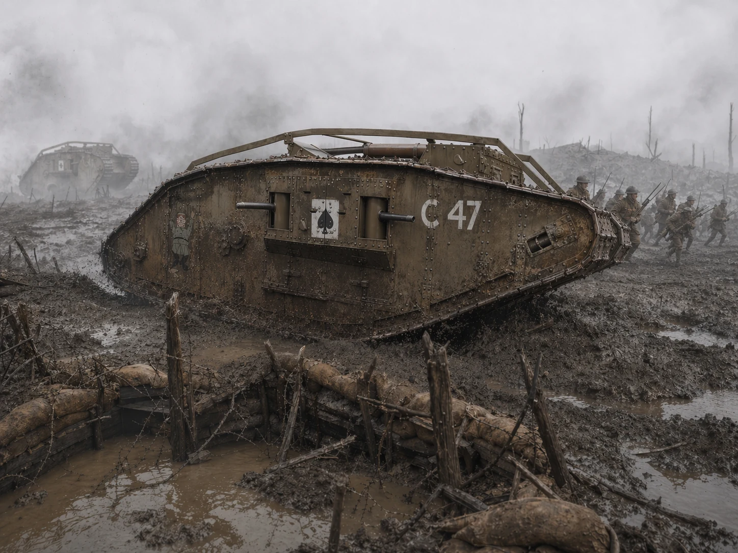 Mark IV v historické scéně